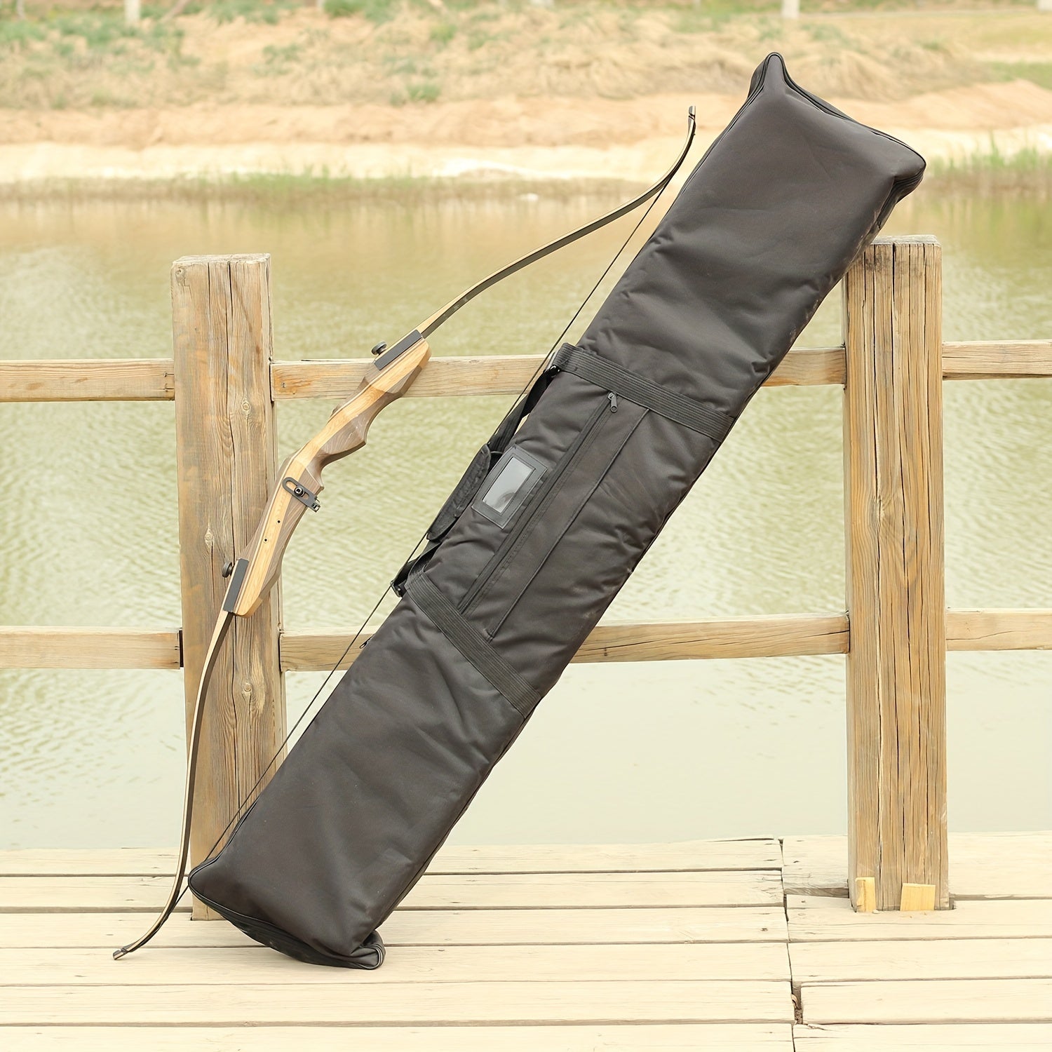 Recurve Bow Storage Pouch Archery Carrying Bag Lightweight Handbag