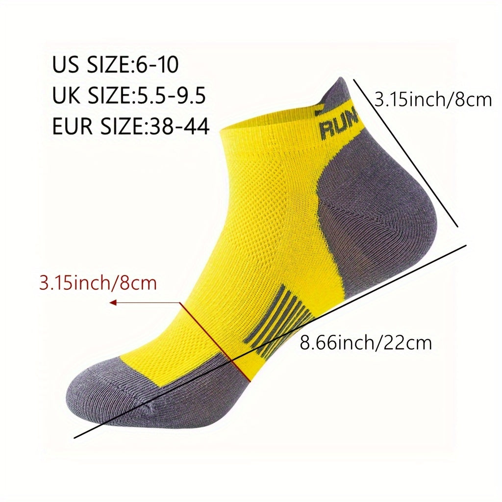 Men's Mesh Sports Socks Ankle Sweat-absorbing Fitness Running