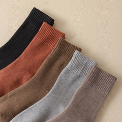 5 Pairs Winter Thermal Snow Crew Socks Women's Stockings & Hosiery