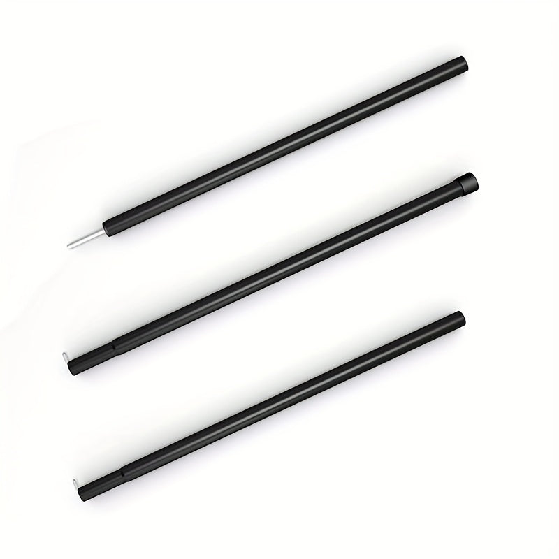 2pcs Lightweight Canopy Tent Support Poles 8 Sections with Storage Bag