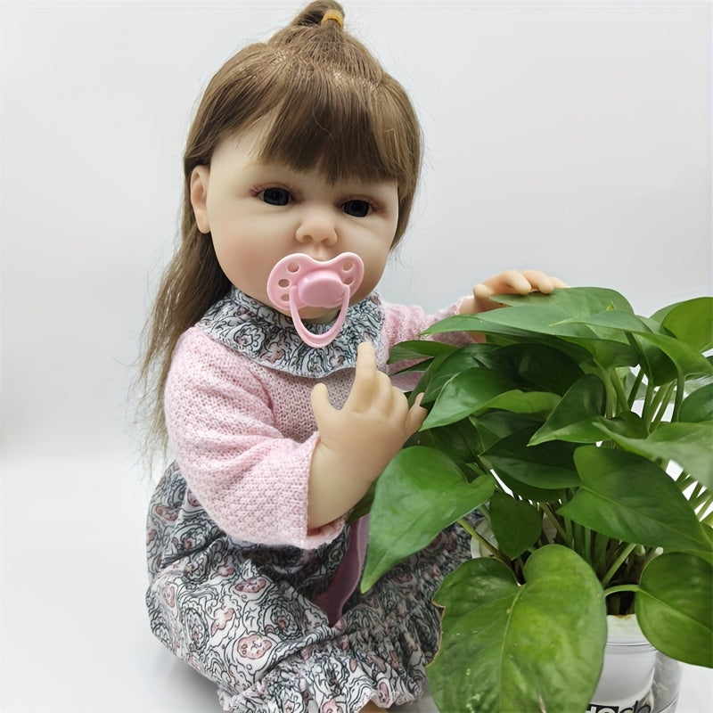 22" Soft Hair Transplant Reborn Doll for Kids