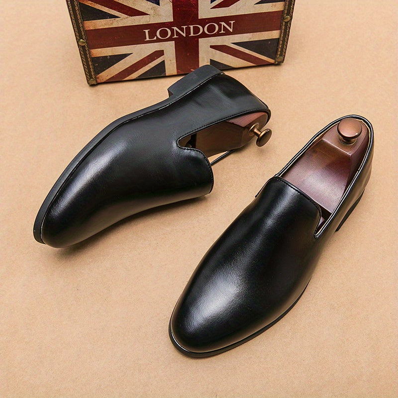 Men's Slip On Formal Shoes Non Slip Smart Casual Shoes