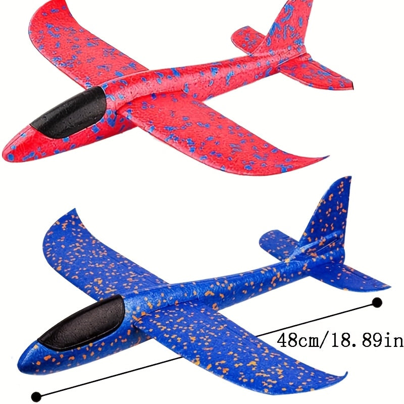 Kids Outdoor Glider Toys - Hand Thrown Aircraft for Parties