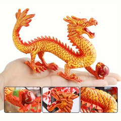 Dragon Statue Model Home Desktop Decoration Ornament Holiday Gift