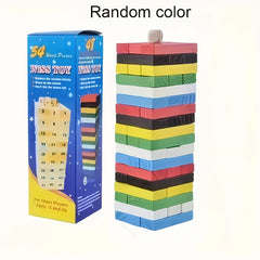 Wooden Tower Building Game | Family Entertainment Toy | Indoor Outdoor Play