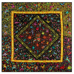 Soft Silky Satin Square Scarf Geometric Printed Shawl Hair Wrap