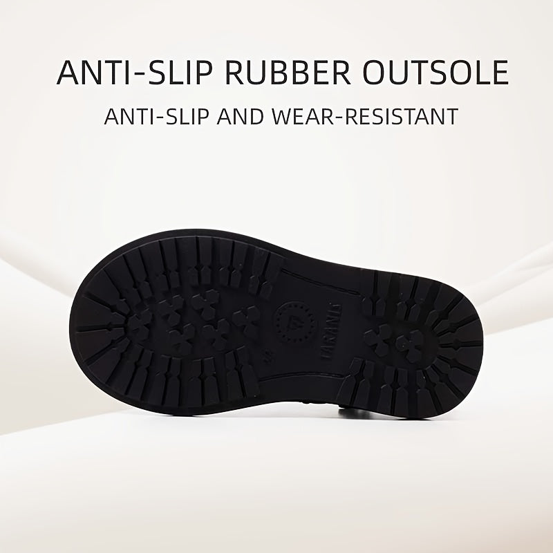 TARANIS Solid Girls Boots Wear resistant Lightweight Non slip Boots