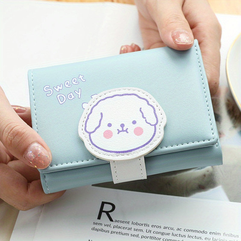 Cartoon Animal Wallet Small Card Holder Coin Purse for Girls