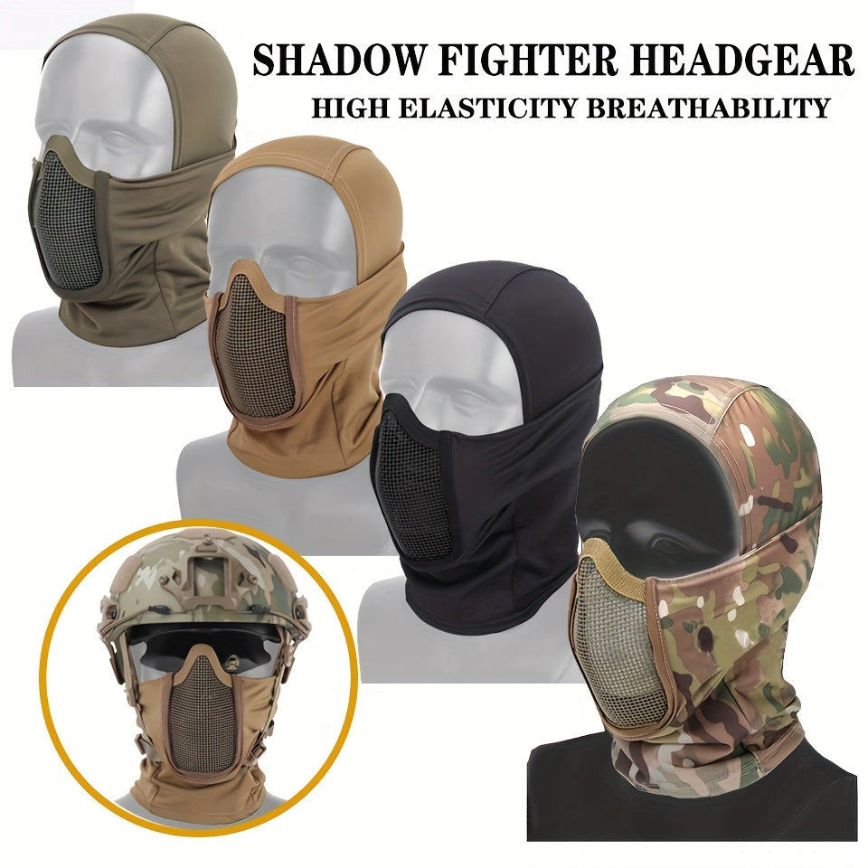 Full Face Mask Balaclava Cap Motorcycle Airsoft Paintball Headgear