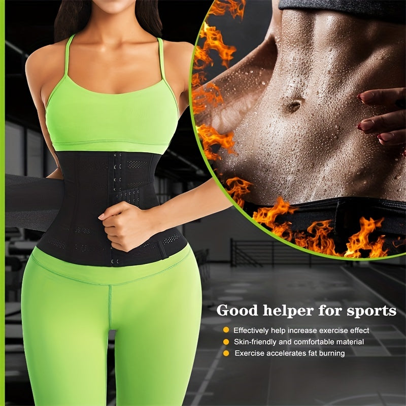 Mesh Hole Tummy Control Belt Butt Lifting Elastic Belt Women's Shapewear