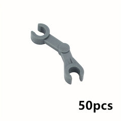 50pcs Robot Parts Mechanical Arm DIY Building Blocks Educational Toys