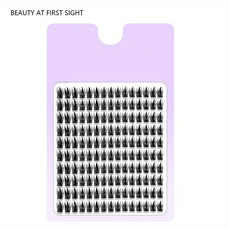 Little Devil Mixed Style Eyelashes Extensions DIY Self Adhesive Eyelashes