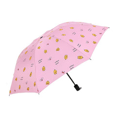 Foldable Lightweight Vinyl Windproof Duck Sunscreen Folding Umbrella
