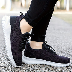Women's Outdoor Running Shoes Non-slip Lace-Up Sneakers