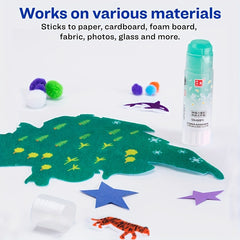 Vanishing Jelly Glue Stick Craft Art School Project Paste Washable 24pcs