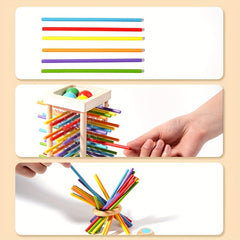 Educational Wooden Sticks Toy Set for Logical Thinking Training