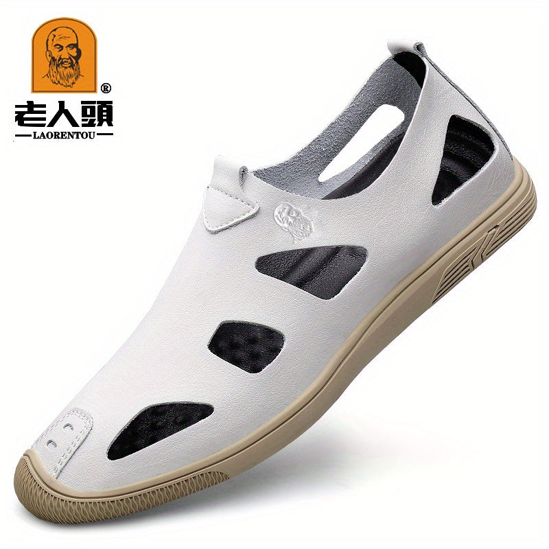 Men's Durable Non Slip Hiking Sandals Comfy Beach Shoes