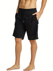 Men's 2 in 1 Quick-dry Sports Shorts with Pocket