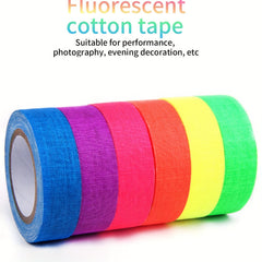 Fluorescent Neon Tape 6 Colors 1.5m Per Roll