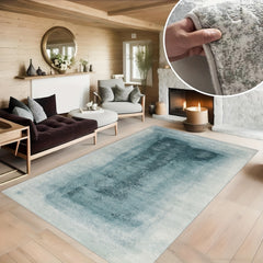Cashmere Carpet Floor Mat Anti Slip Large Living Room Bedroom Decor
