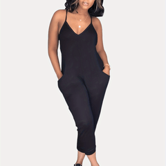 V Neck Cami Jumpsuit Summer & Spring Women's Clothing