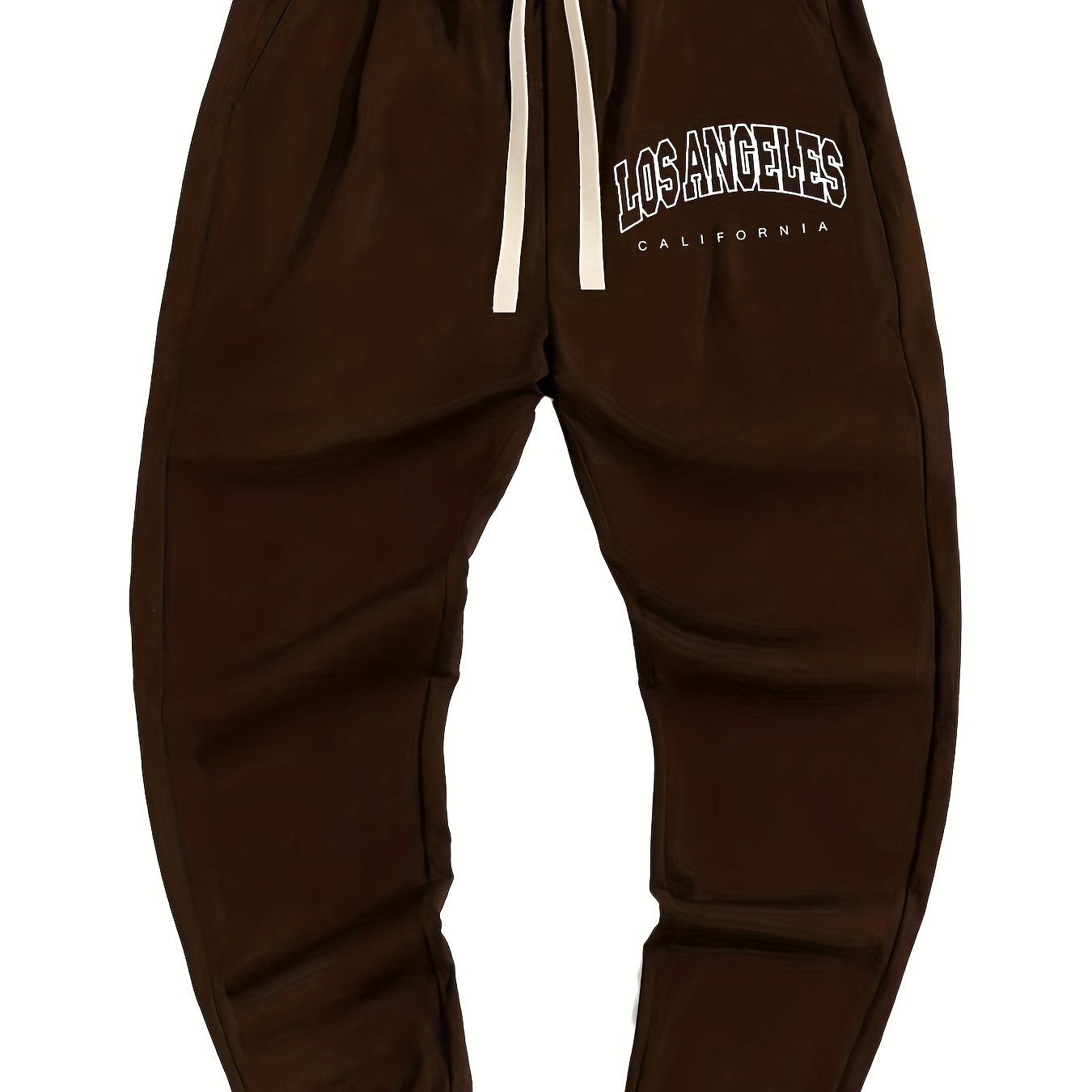 Los Angeles Graphic Casual Joggers Pants Athletic Fit Track Pants