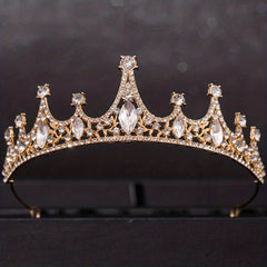Girls Princess Tiara Halloween Crown Costume Headband Birthday Bride Hair Access