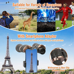 20X50 HD Binoculars for Bird Watching Travel Sightseeing Wildlife Outdoor Sports