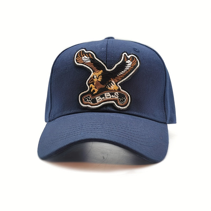 Eagle Embroidery Baseball Cap Unisex Hip Hop Sun Hat Adjustable