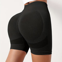 Fitness Hip Lifting Yoga Sports Shorts High Waist Biker Shorts