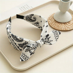 Retro Pattern Hair Hoop Headwear Hair Accessories For Washing Face Makeup