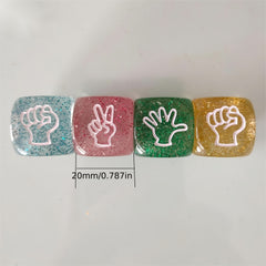 20mm Drinking Dices Halloween Party Game Accessory