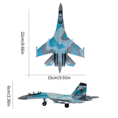 SU 35S Fighter Jet Model Assembly Airplane Model Set