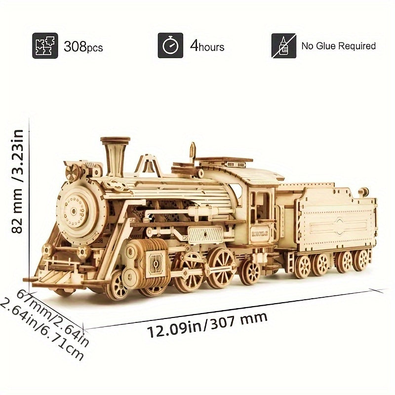 2pcs Wooden Marine Sail 3D Puzzle Model DIY Building Toy Concentration Easy Asse