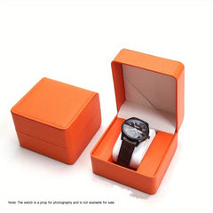 PU Leather Watch Storage Box Gift Packaging