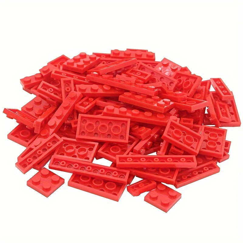 100pcs Assorted Colors Small Brick Building Blocks Set