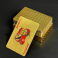 Waterproof Leaf Playing Cards Durable Washable PVC Card Novelty Poker Game