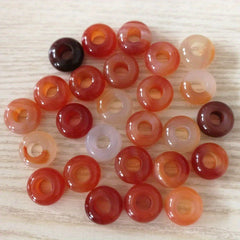 1pc 14 8MM Large Hole Natural Stone Beads for DIY Jewelry