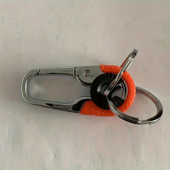 Stainless Steel Keychain Snap Hook Carabiner for Camping Hiking Fishing