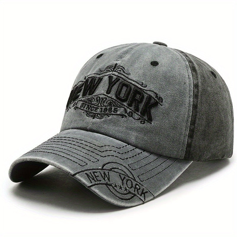 Vintage New York Embroidered Baseball Cap