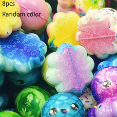 32pcs Octopus Slow Rising Toys Mini Animal Gadgets Party Favors School