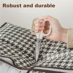 Large Capacity Zippered Clothes Storage Bag with Lids & Handles