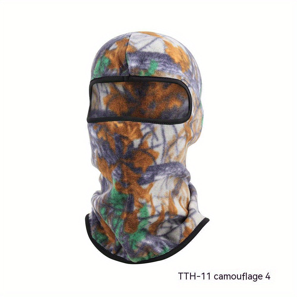 Camouflage Outdoor Riding Headgear Skiing Face Protection Mask & Hat