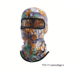 Camouflage Outdoor Riding Headgear Skiing Face Protection Mask & Hat