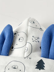Baby Cloak Cartoon Shape Windproof Fleece Jacket