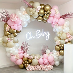 Balloon Garland Arch Set Birthday Party Decoration Girl Birthday Latex Balloon