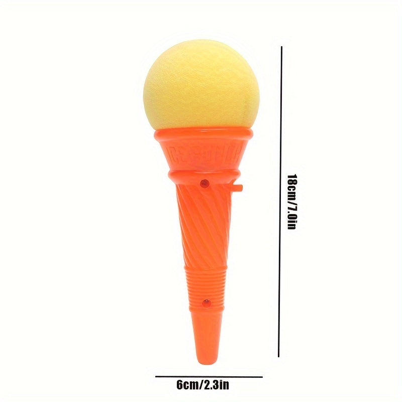 Ice Cream Shooters Toy Squeeze Game Foam Ball Launcher