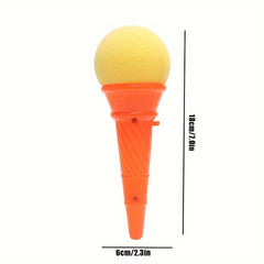 Ice Cream Shooters Toy Squeeze Game Foam Ball Launcher