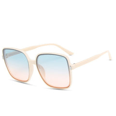 Spiked Square Glasses Ombre