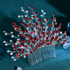Sparkling Rhinestone Bridal Hair Comb for Weddings Prom HP889